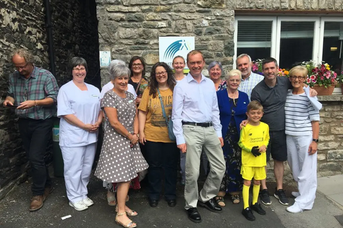 Tim at Kendal Lymphology Centre