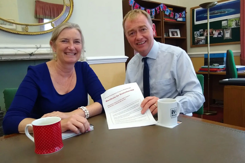 Tim and Sarah Wollaston