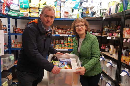 Tim at King's Food Bank in Kendal