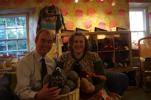 Tim and Adrienne Williams of Williams' Wool