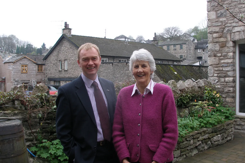 South Lakes MP Tim Farron has paid tribute to Levens councillor Mary Orr, who has today resigned from South Lakeland District Council following medical advice.