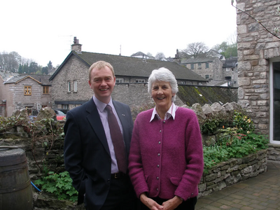 South Lakes MP Tim Farron has paid tribute to Levens councillor Mary Orr, who has today resigned from South Lakeland District Council following medical advice.