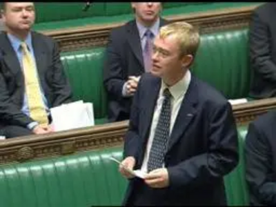 Tim speaking in Parliament