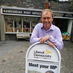 Tim at Hawkshead Post Office