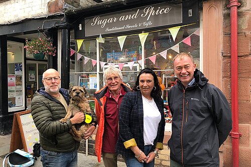 Tim Farron in Appleby