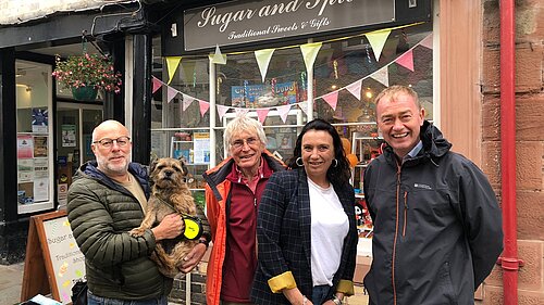 Tim Farron in Appleby