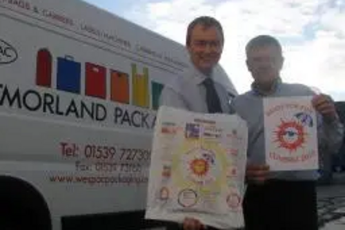 Tim Farron MP and Tim Johnson, Manager of Westmorland Pac