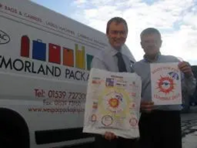 Tim Farron MP and Tim Johnson, Manager of Westmorland Pac