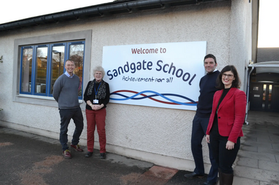 Tim at Sandgate School