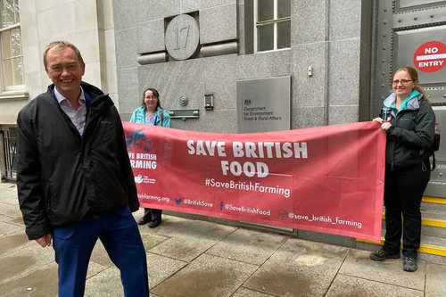 Tim outside DEFRA