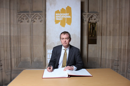 Ahead of Holocaust Memorial Day next week, local MP Tim Farron has signed the Holocaust Educational Trust's Book of Commitment in the House of Commons.