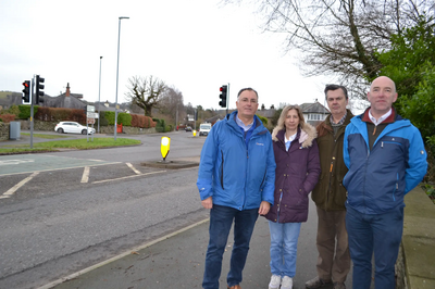 Local Lib Dem councillors on Burton Road