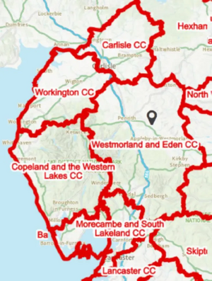 Proposed constituency boundaries