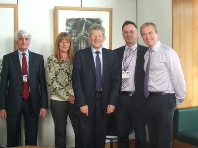 South Lakes MP Tim Farron yesterday met with new Liberal Democrat Communities and Local Government Minister, Don Foster, as well as Clare Feeney-Johnson, Graham Vincent and Jonathan Brook from South Lakeland District Council.