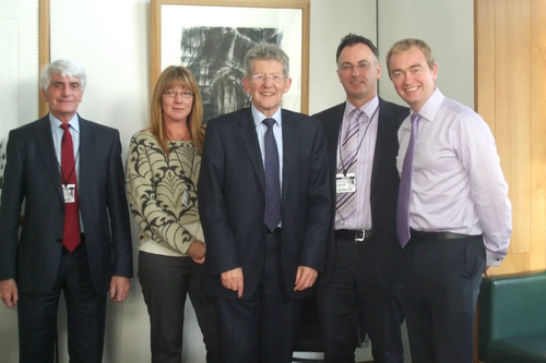 South Lakes MP Tim Farron yesterday met with new Liberal Democrat Communities and Local Government Minister, Don Foster, as well as Clare Feeney-Johnson, Graham Vincent and Jonathan Brook from South Lakeland District Council.