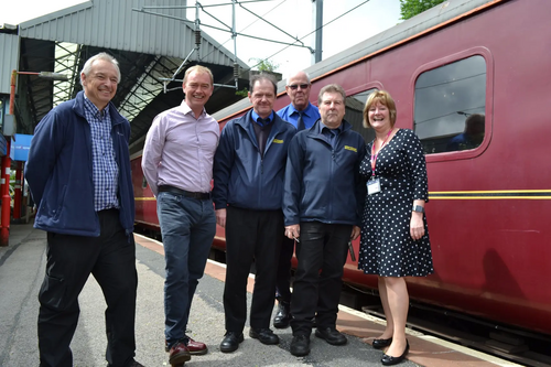 Tim at Oxenholme station