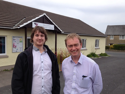 South Lakes MP Tim Farron has welcomed the ‘massive step forward’ in the long running campaign to bring back the play equipment to the Hallgarth estate in Kendal.  Tim has thanked local councillor Matthew Severn for all of his hard work on the issue.