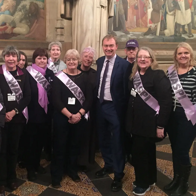 Tim meets WASPI campaigners