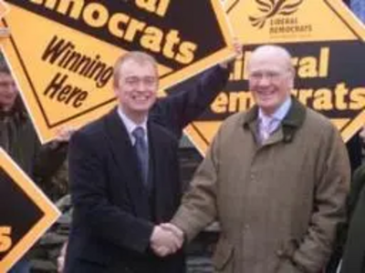 Sir Menzies Campbell MP & Tim Farron MP in Ambleside