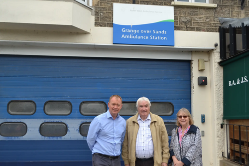 Tim with Pete Endsor and Sue Sanderson