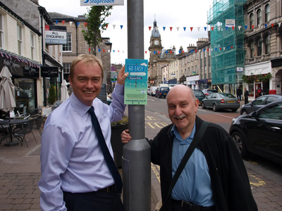 South Lakes MP has joined Cumbria County Councillor Geoff Cook to back the ‘Go Easy’ campaign.  