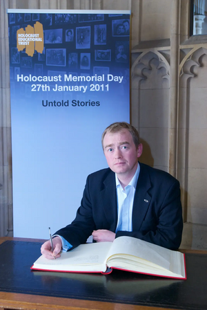 Local MP Tim Farron pledged his commitment to Holocaust Memorial Day by signing a Book of Commitment in the House of Commons to honour those who perished in the Holocaust.