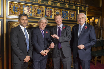 South Lakes MP Tim Farron has been named as MP of the year