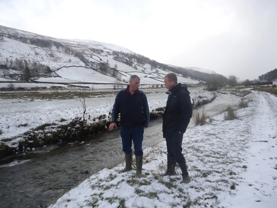 Tim in Longsleddale 