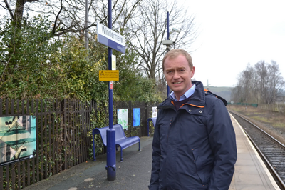 Tim at Windermere station