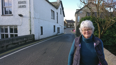 Mary Wilson in Cartmel