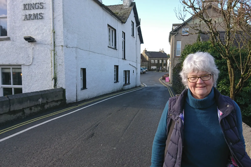 Mary Wilson in Cartmel