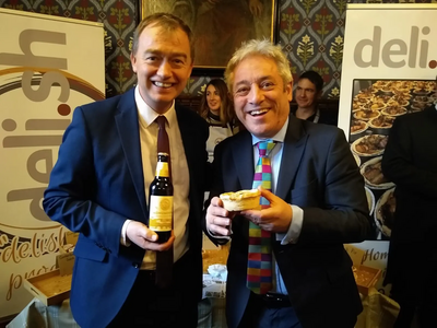 Tim with Commons Speaker John Bercow