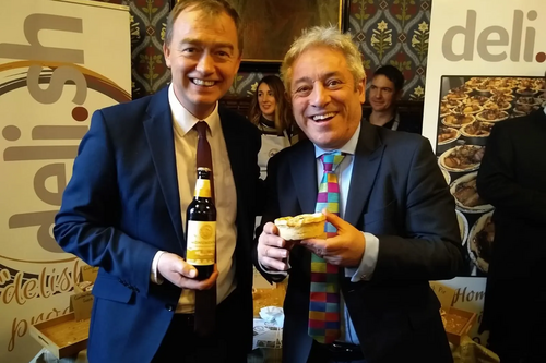 Tim with Commons Speaker John Bercow