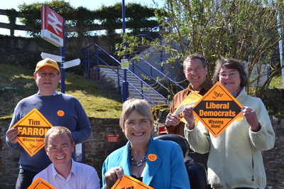 Tim Farron joined with local campaigners and the new Lib Dem Party President Baroness Sal Brinton to launch his new ‘Access for all’ campaign on Saturday afternoon.