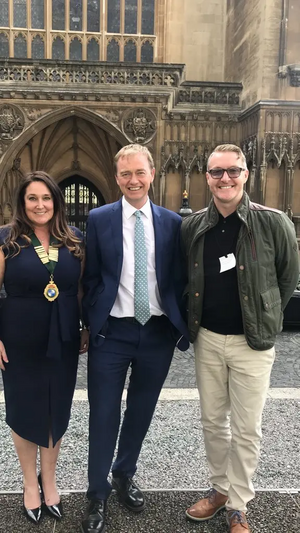 Tim with the British Association of Dental Therapists