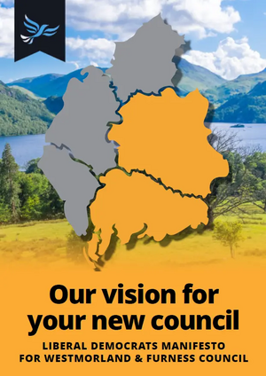 Election manifesto for the new Westmorland and Furness Council