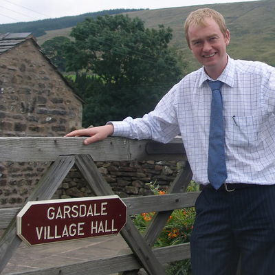 Tim Farron MP in Garsdale