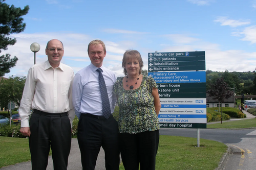 South Lakes MP Tim Farron has thanked local residents for their 'overwhelming' support for his campaign to save our hospital.