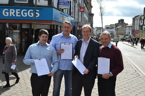 South Lakes MP Tim Farron has sent out petitions to over 20,000 people throughout South Lakeland to allow people to add their voice to the growing campaign to protect Westmorland General Hospital.