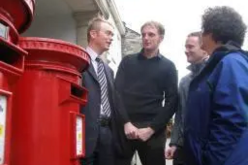 Tim campaigning to protect our Post Office network