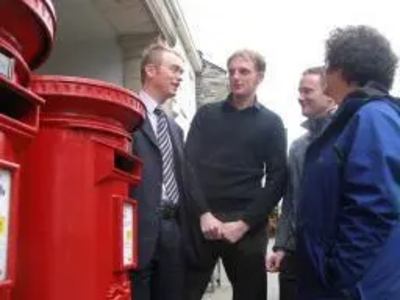 Tim campaigning to protect our Post Office network