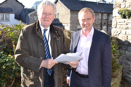 Richard Rhodes PCC and Tim Farron MP