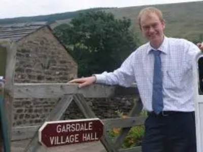 Tim at Garsdale Village Hall