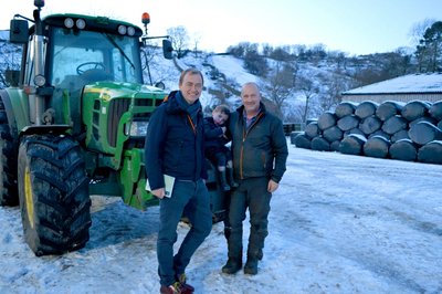 Tim at Poole Bank Farm in Troutbeck