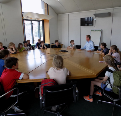 Sedbergh Primary School visit to parliament