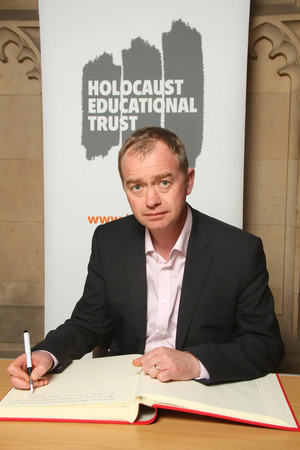 Tim Farron Holocaust Rememberance Book Signing