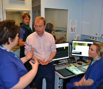 Tim at Westmorland General Hospital