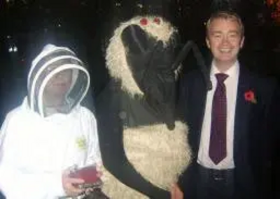 Tim with members of the British Bee Keeping Association