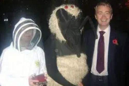 Tim with members of the British Bee Keeping Association