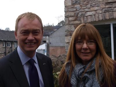 Minister for Schools David Laws MP met with South Lakes MP Tim Farron and Councillor Clare Feeney-Johnson discuss the issue of rural bus subsidies for students in Westminster this week.